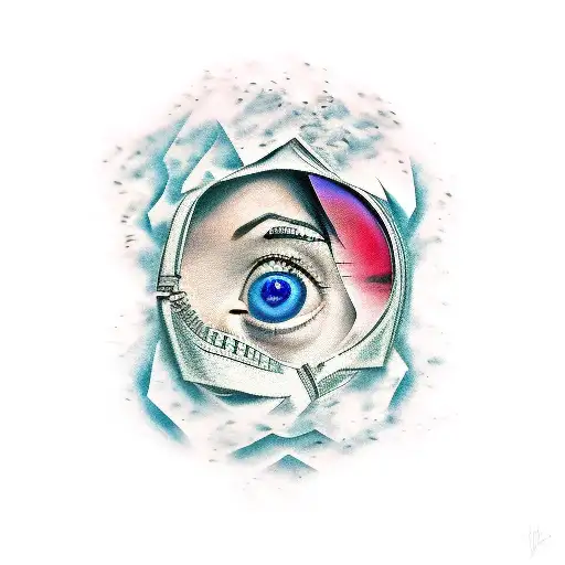 depression tattoo design idea