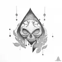 depression tattoo design idea