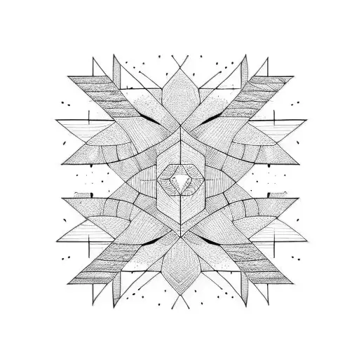 desert saguaro tattoo design idea