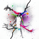 suicide  tattoo design idea