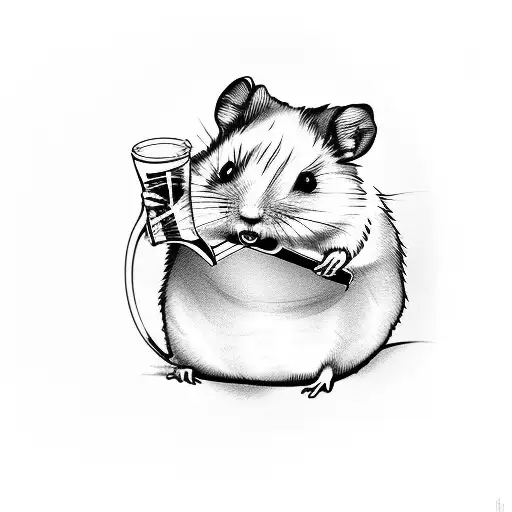 hamster tattoo : r/hamsters