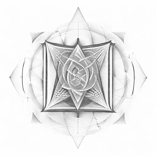 musical theory, musical symbols, diatonic scale, musical notes,esotericism, circle of fifths, isometric, sacred geometry tattoo design idea