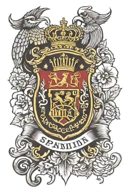 spanish national police tattoo design idea