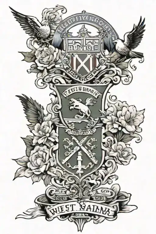 west ham europa conference tattoo design idea