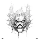 attack on titan tattoo design idea