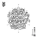find your own way  tattoo design idea