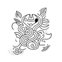 find your own way  tattoo design idea