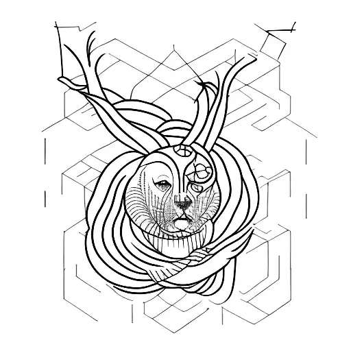 444 tattoo design idea