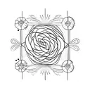 444 tattoo design idea