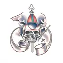 bands tattoo design idea