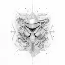 A phrase written in a flowing script font tattoo design idea