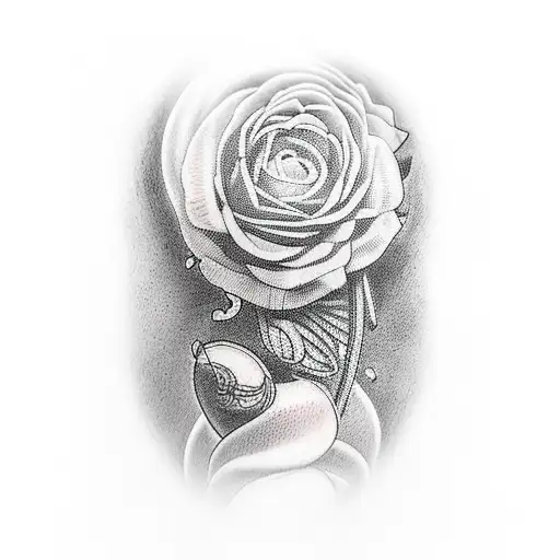 pool cue with 05112012222 tattoo design idea