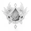 Lemon tattoo design idea