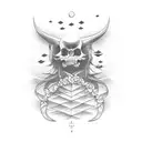 Lemon tattoo design idea