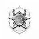 stingray whale shark tattoo design idea