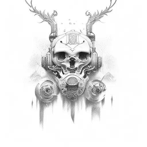 man tattoo design idea