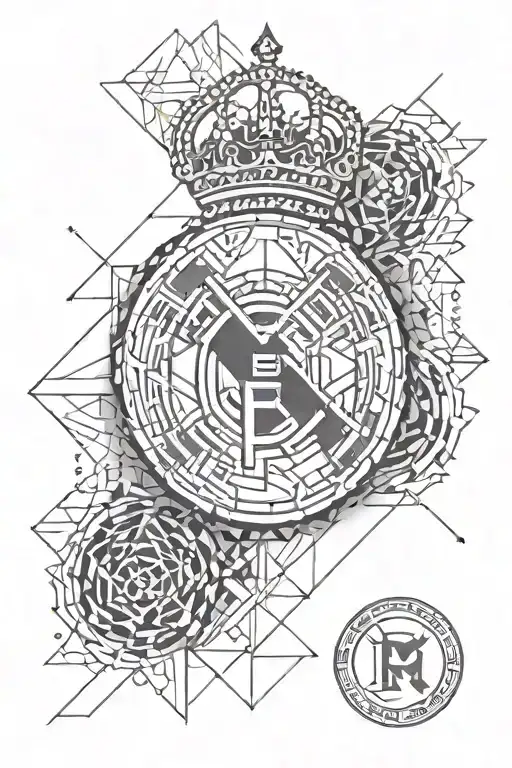 real madrid tattoo design idea