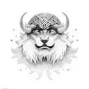 norse ragnarok  tattoo design idea