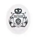 Claddagh tattoo design idea