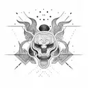 present moment  tattoo design idea