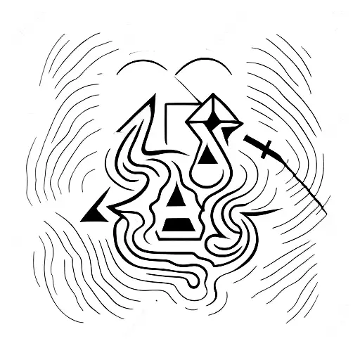 electric  tattoo design idea