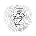 electric  tattoo design idea