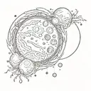full moons tattoo design idea