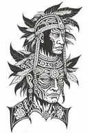 Medicine Man tattoo design idea