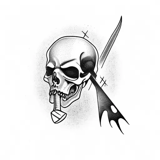 Grim Reaper tattoo design idea