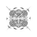 clave de sol tattoo design idea