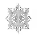 clave de sol tattoo design idea