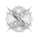 clave de sol tattoo design idea