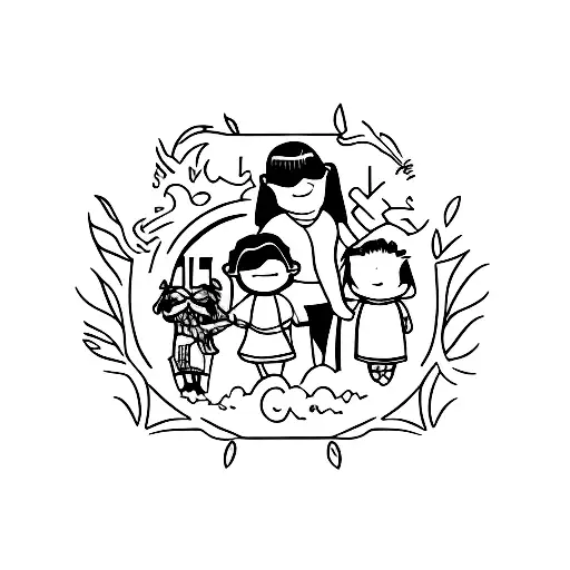 Ohana means family and family means that nobody will be forgotten or left behind  tattoo design idea