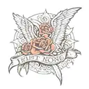 trust no one hand tattoo design idea