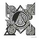 the Inca trilogy tattoo design idea