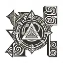 the Inca trilogy tattoo design idea