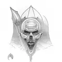 Dracula  tattoo design idea