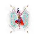balinese dancer tattoo design idea