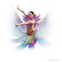 balinese dancer tattoo design idea