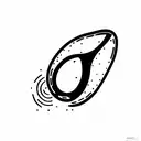avocado on a ufo tattoo design idea
