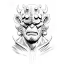 hellboy tattoo design idea