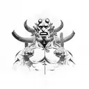 hellboy tattoo design idea