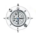 Anchor, Compass, Clock, Ship, Ship Wheel, Lighthouse,  tattoo design idea