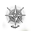 Anchor, Compass, Clock, Ship, Ship Wheel, Lighthouse,  tattoo design idea