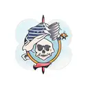 trust no one tattoo design idea