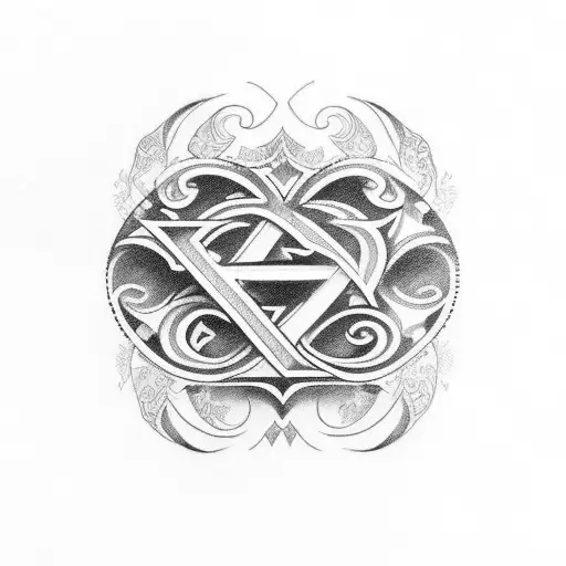 Design a tatto with name "MAYTE" in gothic letters. The tattoo should be positioned above th tattoo design idea