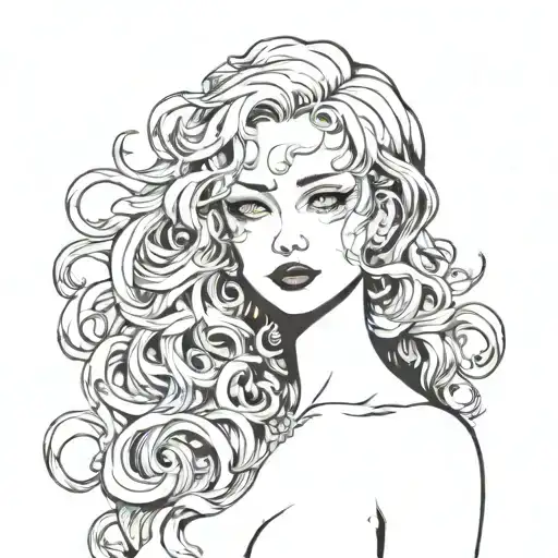 lust is tattoo design idea