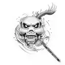 fire force  tattoo design idea