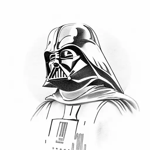 star wars darth vader, darth revan, darth maul vsluke skywalker, obiwan kenobi, anakin skywalker tattoo design idea