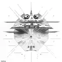 star wars darth vader, darth revan, luke skywalker, obiwan kenobi, anakin skywalker, darth maul, xwing star destroyer tattoo design idea